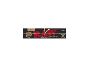 Bletki RAW Black King Size Slim niebielone